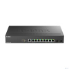 D-Link DMS-1250-10SP/A1A/6KV Управляемый L2 коммутатор с 8 портами 10/100/1000/2.5GBase-T и 2 портами 10GBase-X SFP+ (8 портов PoE 802.3af/at, PoE-бюд