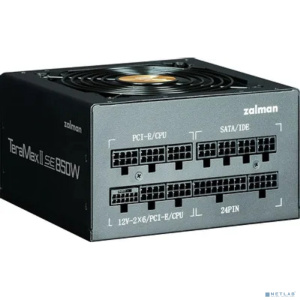 БП Zalman <TMX2SE> ZM850-TMX2SE <850W, PCIe 5.1, ATX v3.1, 12cm Fan, FCM, 80+ GOLD, Retail>
