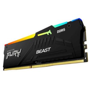 Модуль памяти KINGSTON , ,FURY Beast RGB XMP KF560C40BBA-8, DDR5, 8GB, CL40, DIMM <PC5-48000/6000MHz>