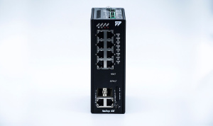 Управляемый коммутатор c 8 портами PoE+ 10/100Base-T(X) (разъем RJ45), 2 Combo-портами (10/100/1000BaseTX или 100/1000BaseSFP)