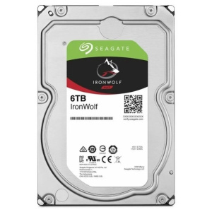 6TB Seagate Ironwolf (ST6000VN001) {SATA 6.0Gb/s, 5400 rpm, 256mb buffer, 3.5",для NAS}
