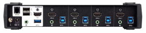 КВМ перевключатель ATEN 4-Port USB 3.0 4K HDMI KVMP™ Switch