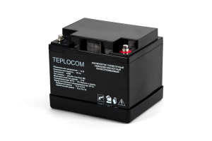 (436) Бастион TEPLOCOM 40Ач АКБ СК 12В/40 Ач/T7-M6/Срок службы 12 лет/1 г.г