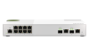 Коммутатор управляемый с 8 портами 2,5 Гбит/с RJ-45 и 2 портами 10 Гбит/с SFP+, совмещенными с RJ-45, пропускная способность до 80 Гбит/с
