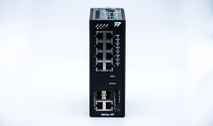 Управляемый коммутатор c 8 портами PoE 10/100/1000Base-T(X) (разъем RJ45), 2 Combo-портами (10/100/1000BaseTX или 100/1000BaseSFP)