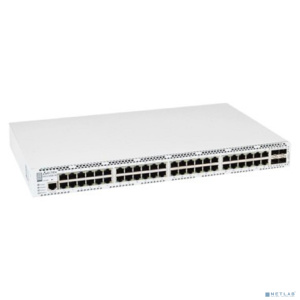 ELTEX MES2300B-48 Ethernet-коммутатор 48 портов 10/100/1000BASE-T, 4 порта 10GBASE-R (SFP+)/1000BASE-X (SFP), L3, 100–240 В AC, 12 В DC