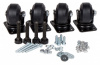 Комплект роликов Lanmaster LAN-DC-CB-R+F-SET