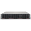 SuperMicro CSE-216BE1C-R609JBOD 2U Storage JBOD Chassis with capacity 24 x 2.5" hot-swappable HDDs bays, Single Expander Backplane Boards support