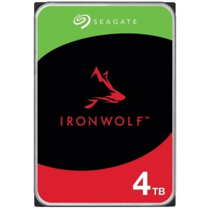 4TB Seagate Ironwolf (ST4000VN006) {SATA 6.0Gb/s, 5400 rpm, 256mb buffer, 3.5",для NAS}