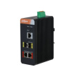 Коммутатор Dahua DH-IS4204-2GT-120 4-портовый гигабитный управляемый с PoE, промышленное исполнение, 2xRJ45 1Gb, 2xSFP 1Gb, суммарно 120Вт, коммутация