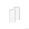 TENDA MX15 Pro (2-pack) Двухдиапазонная гигабитная Wi-Fi Mesh система AX5400, 2,4/5 ГГц, до 5378 Мбит/с, 3x 1Гбит/с, 6 встроенных антенн