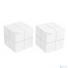 TENDA MW6(2-pack) Домашняя гигабитная Wi-Fi Mesh система АС2100, до 300 Мбит/с на 2,4 ГГц + до 867 Мбит/с на 5 ГГц, LAN 2x 1Гбит/с, 2 встроенные антен
