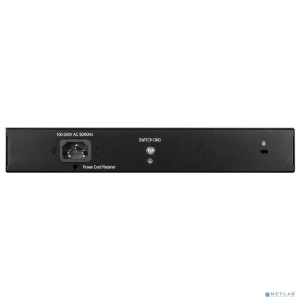 D-Link DGS-1008MP/B1A Неуправляемый коммутатор с 8 портами 10/100/1000Base-T с поддержкой PoE 802.3af/at (PoE-бюджет 125 Вт)
