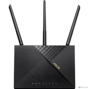 Роутер беспроводной ASUS 4G-AX56 2G, 3G, 4G, 300 Мбит/с, Wi-Fi 802.11, n, ac, ax, 5 ГГц, 2.4 ГГц, 4 LAN, SIM-слот, 3 внешние антенны, черный