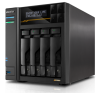 сетевое хранилище ASUSTOR AS6804T 4-Bay NAS/AMD Ryzen V3C14 2,3GHz/16GB DDR5, noHDD(HDD,SSD)/2x5,2х10,Gbe(LAN)/3xUSB3.2,Type-C; 90IX01T4-BW3S00