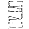 Комплектующие корпусов Lenovo ThinkSystem SR650 V3 2.5" Chassis Front BP1 NVMe Cable Kit