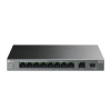 Коммутатор TP-Link SMB TP-Link LS1210GP Настольный с 9 гигабитными портами (8 портов PoE+) и портом SFP Коммутатор TP-Link SMB TP-Link LS1210GP Настольный с 9 гигабитными портами (8 портов PoE+) и портом SFP
