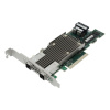 RAID-контроллер Broadcom MegaRAID 9480-8I8e SGL (05-50031-00 / 03-50031-15010) PCIe 3.1 x8 LP, SAS/SATA/NVMe, RAID 0,1,5,6,10,50,60, 16port(2 * int