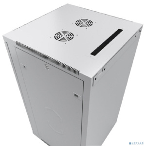 Cabeus SH-05F-9U60/60 Шкаф телекоммуникационный настенный 19" 9U 600x600x501mm (ШхГхВ) дверь стекло, цвет серый (RAL 7035)