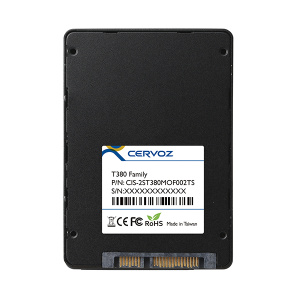 Накопитель CIS-2ST380MLF064GW, 64 Гб, WT, SSD-SATA-25-64GB-WT, промышленный 2.5" SATA SSD серия T380, -40....+85°C
