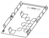 AIC M06-00628-15 3,5" tray with installed 2,5" bracket compatible with AIC J4078-01-35X/J4108-01-35X AIC M06-00628-15 3,5" tray with installed 2,5" bracket compatible with AIC J4078-01-35X/J4108-01-35X