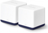 Бесшовный Mesh роутер Mercusys Halo H50G(2-pack) AC1900 10/100/1000BASE-TX белый (упак.:2шт) Бесшовный Mesh роутер Mercusys Halo H50G(2-pack) AC1900 10/100/1000BASE-TX белый (упак.:2шт)