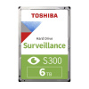 6TB Toshiba Surveillance S300 (HDWT860UZSVA/HDKPB06Z0A01S) {SATA 6.0Gb/s, 5400 rpm, 256Mb buffer, 3.5" для видеонаблюдения}