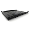 Полка Hyperline Hyperline TSH3H-650-RAL9004 (TSH3H-650-RAL9005) Полка стационарная усиленная, глубина 650 мм, с боковым креплением, нагрузка до 100 кг