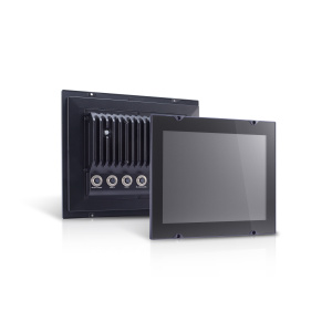 12-дюймовый панельный компьютер с процессором Intel Atom E3845 1,91 ГГц, 4 ГБ ОЗУ, сенсорный экран с яркостью 500 нит, питания 24-110 В, IP66, EN 5015