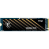 SSD MICROSTAR 250GB NVMe M.2 MSI SPATIUM M390 (S78-4409PL0-P83) PCIe Gen3x4 with NVMe, 3300/1200, IOPS 150/300K, MTBF 1.5M, 3D NAND, 100TBW, 0,22DWPD, RTL