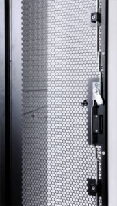 Шкаф серверный ЦМО ШТК-СП-42.8.10-44АА-9005 42U 800x990мм пер.дв.перфор. 2 бок.пан. 1350кг черный