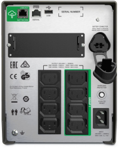 Источник бесперебойного питания APC Smart-UPS SMT1500IC 1000Вт 1500ВА черный