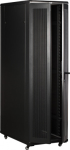 Шкаф серверный Lanmaster Business (TWT-CBA-47U-6X12-00) напольный 47U 600x1200мм без пер.дв. 2 бок.пан. без задн.дв. 800кг черный