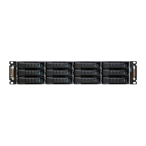 Корпус AIC RSC-2ET XE1-2ET00-18 2U, 12xSATA/SAS HS 3,5/2,5" universal bay + 2x2,5" 7mm rear HS bay, up to 12 (W)x 13H(D) E-ATX, 12G EOB backplane, Acb