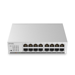 Коммутатор Web Smart L2 коммутатор Zyxel GS1100-16, 16xRJ-45: 1G, rack 19", бесшумный