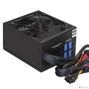 Exegate EX222114RUS Блок питания 900W ExeGate 900PPX (ATX, APFC, КПД 82% (80 PLUS), 14cm fan, 24pin, 2x(4+4)pin, PCIe, 5xSATA, 4xIDE, Cable Management