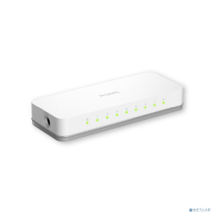 D-Link DES-1008C/B1A Неуправляемый коммутатор с 8 портами 10/100Base-TX