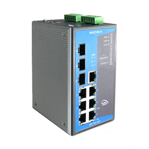 Управляемый коммутатор 7 x 10/100BaseTX, 3 x Gigabit SFP (оптика), с расширенным диапазоном температур<br><br><b>Причина уценки: </b>Коммутатор полнос