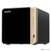 Сетевое хранилище без дисков/ SMB QNAPTS-464-8G NAS 4 HDD trays, 4-core Intel Celeron N5105/N5095 2.0-2.9 GHz, 8 GB RAM (1 x 8 GB) up to 16 GB (2 x 8G