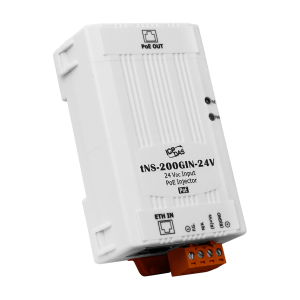 Инжектор IEEE 802.3af, 10/100/1000 Base-TX, 30 Вт, питание 24 В пост.