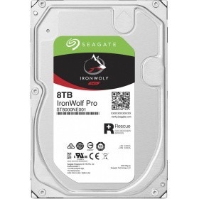 8TB Seagate Ironwolf Pro (ST8000NE001) {SATA 6.0Gb/s, 7200 rpm, 256mb buffer, 3.5",для NAS}