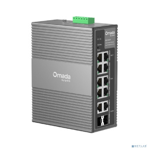 TP-Link IES210GPP Omada 10-портовый гигабитный индустриальный коммутатор Easy Managed с 6 портами PoE+ и 2 портами PoE++