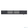 Ruiji RG-ES218GC-P 16 портов Gigabit Ethernet, коммутатор с облачным управлением 16 портов PoE/PoE+, 2 SFP, 240W PoE, 19 дюймов