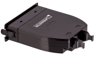 MPO кассета OM4, 24xLC, тип B, низкие потери, черная