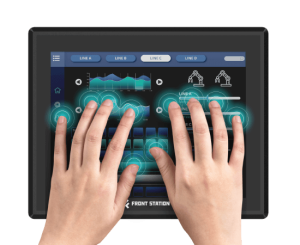 Российский промышленный панельный компьютер FRONT Station 250.204, на базе процессора Intel Core i3-12100 / Дисплей 15", проекционно-ёмкостный сенсор