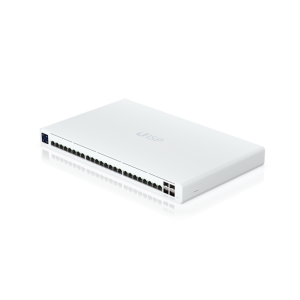 Коммутатор Ubiquiti UISP Switch Pro PoE-коммутатор, 24х 1G RJ45, 4х 10G SFP+, раздача 220 Вт