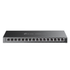 коммутатор TP-Link SG2016P, Omada™ 16-Port Gigabit Smart Switch with 8-Port PoE+ 120 W PoE