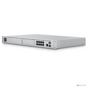 UBIQUITI UDM-SE Маршрутизатор, 1*10G SFP+, 8*GbE RJ45 LAN ports(2) PoE+,(6) PoE, 1*10G SFP+,1*2.5 GbE RJ45 WAN ports, 1*3.5" NVR HDD Слот