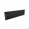 NTSS Панель 3U заглушка NTSS, крепление 19 3U, черный RAL 9005 NTSS-FUB-3U-BL