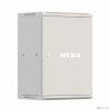 NTSS Шкаф настенный телекоммуникационный NTSS W 18U 600х600х964мм, 2 профиля 19, дверь сплошная металл, боковые стенки съемные, разобранный, серый RAL